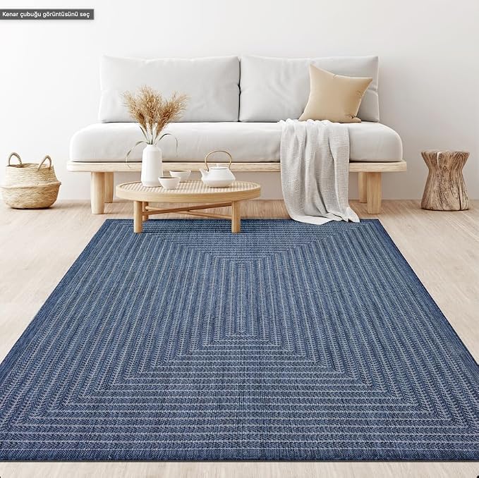 Adiva Rugs Outdoor Indoor Area Rug, Weather Resistant, Stain Resistant Floor Mat - Image 8