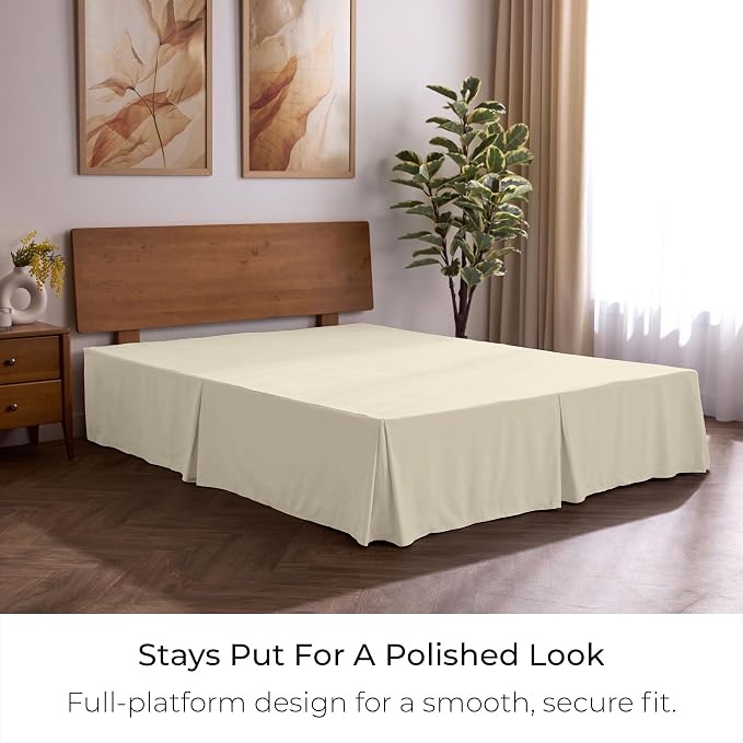 Mellanni Bed Skirt King Size - Image 7