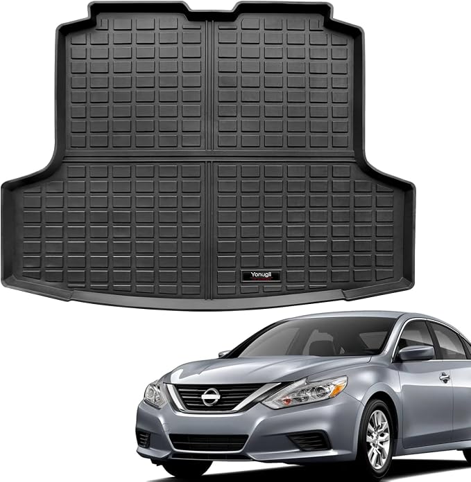 Custom Car Cargo Mats Trunk Liner All Weather TPE Protection Mat Accessories by Yonugli