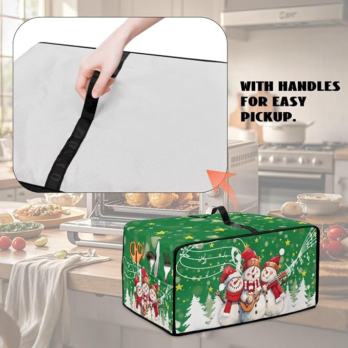 Air Fryer Toaster Oven Cover Fabric Convection Oven Cover - Image 4