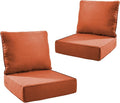 Outdoor Cushion Set for Furniture Patio Furniture, UV Resistant, Water Resistant by PLANNTONNEO