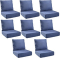 Outdoor Cushion Set for Furniture Patio Furniture, UV Resistant, Water Resistant by PLANNTONNEO