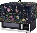 Microwave Dust Cover, Floral Heat-Resistant Waterproof Polyester Fabric by Unknown