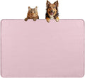 Dog Food Mat, Extra Large 34" x 22" Silicone Pet Feeding Mat by Bartuke
