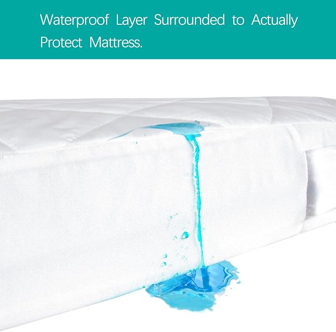 Zippered Crib Mattress Protector - Image 3