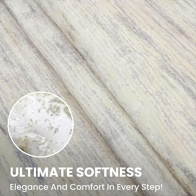 5x7 Modern Area Rug for Bedroom, Non-Shedding Rugs for Living Room, Indoor Door - Image 7
