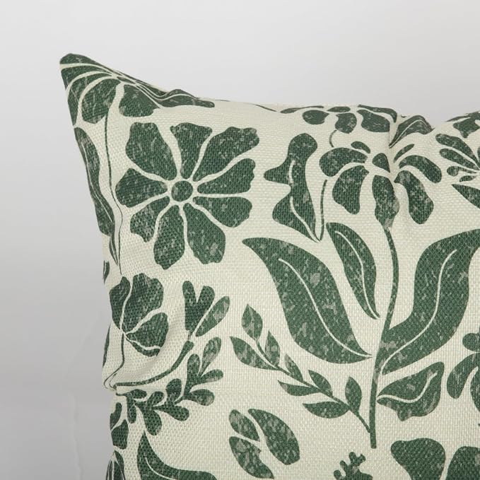 Matisse Flowers Plants Botanical Pillow Cover 18x18 Set of 2, Boho Floral - Image 6