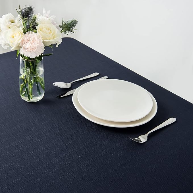 maxmill Tablecloth Stain Resistant Waterproof Wrinkle Resistant Spillproof - Image 3