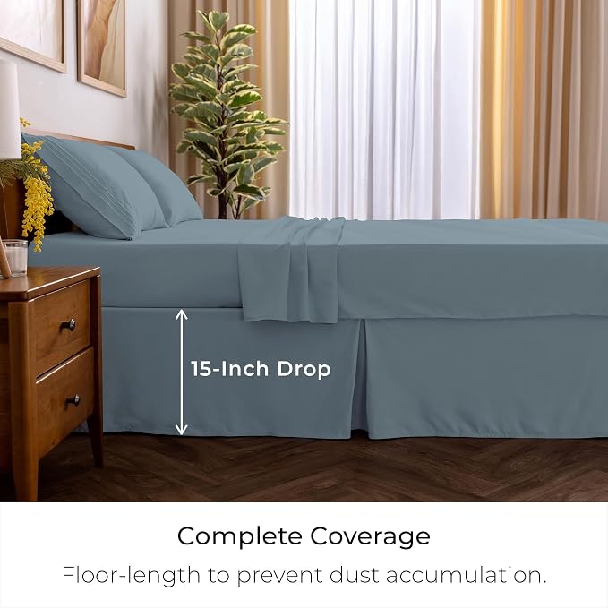 Mellanni Bed Skirt Full Size - Image 2