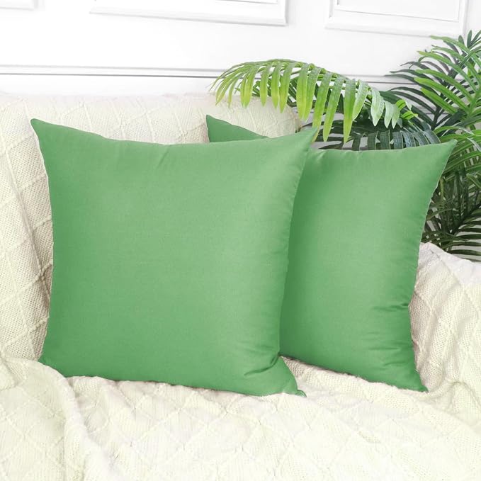 Thmyo 4-Pack 100% Cotton Comfortable Solid Decorative Throw Pillow Case - Image 2