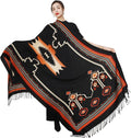 DANA XU 100% Merino Wool Extra Large Pashmina Blanket Travel Scarf Cashmere Wrap by DANAXU