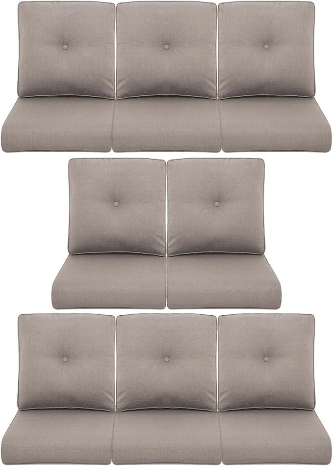 8-Piece Outdoor Patio Cushion Set by Pugire
