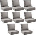 Outdoor Cushion Set for Furniture Patio Furniture, UV Resistant, Water Resistant by PLANNTONNEO