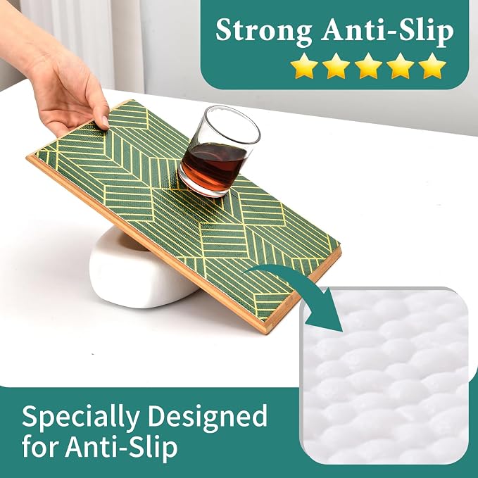 Shelf Liners for Kitchen Cabinets 17.5in x 20FT, Non Adhesive Cabinet Liner - Image 2