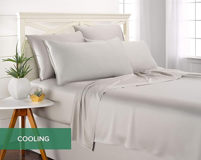 Pure Bamboo Twin XL Sheets, Genuine 100% Organic Viscose Derived from Bamboo - Image 5