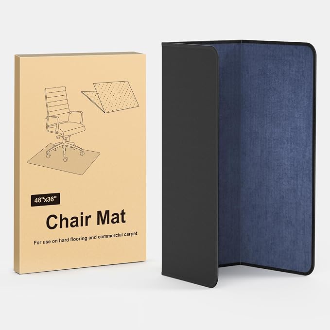Corduroy Heavy Duty Office Chair Mat - Image 3