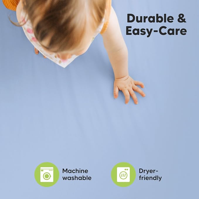 2-Pack Mini Crib Sheets Fitted - Image 7