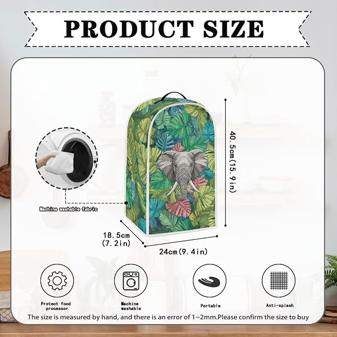 Blender Covers For Kitchen Food Processor Cover Blender Cover Dust Cover Print - Image 6
