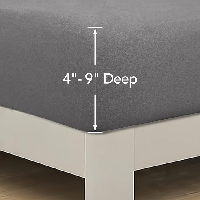 PureFit Stretchy Box Spring Cover Twin - Image 6