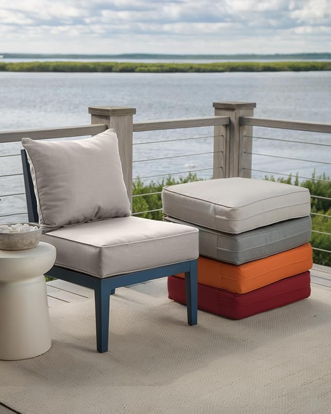 Luxury 24x24x6 Inch Patio Couch Cushions Set of 3 - Image 6