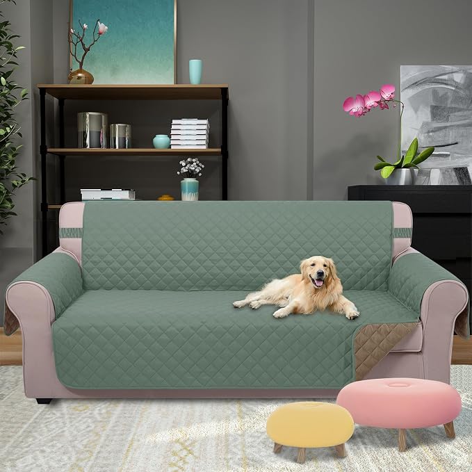 U-NICE HOME Reversible Sofa Cover Couch Cover - Image 2