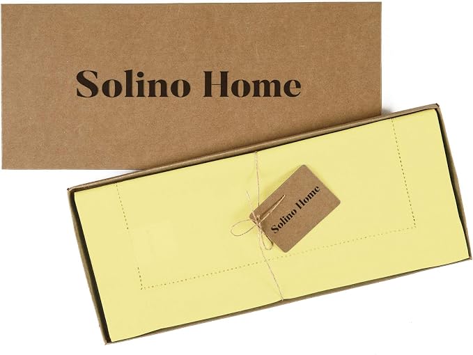 Solino Home Yellow Table Runner 48 Inches - Image 5