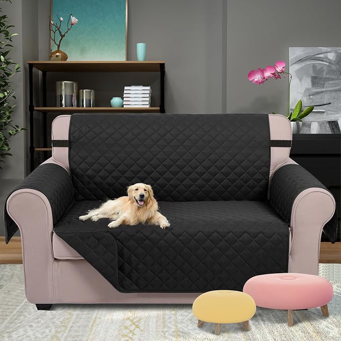 U-NICE HOME Loveseat Sofa Cover Reversible Couch Covers - Image 2
