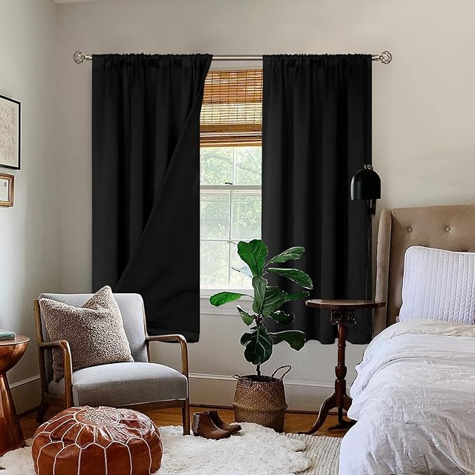 BGment Thermal Insulated 100% Blackout Curtains - Image 2