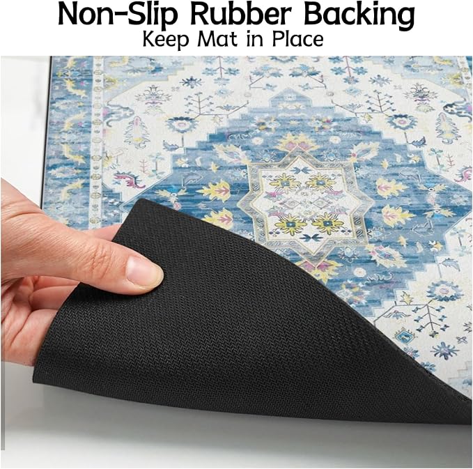 Pet Food Mats for Floor, Absorbent Dog Mat for Food and Water Dispenser Mat - Image 5