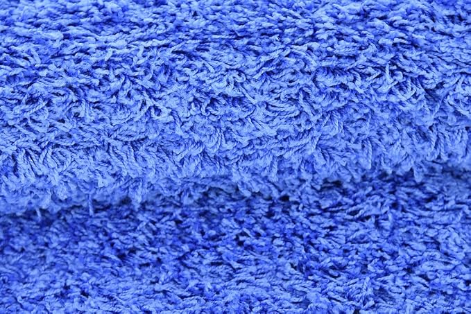 Unique Loom Solid Shag Collection Area Rug - Image 14