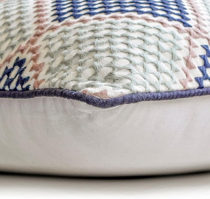 The HomeCentric King/Queen/Twin Blue Decorative Bed Runner Full 68"x18" Bed - Image 8