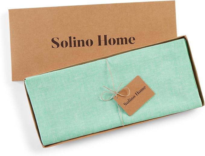 Solino Home Linen Table Runner 108 Inches Long - Image 5