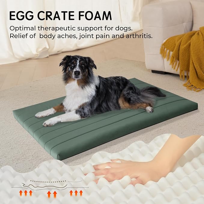 BALANCE Dog Crate Bed, Orthopedic Dog Bed Pad - Image 2