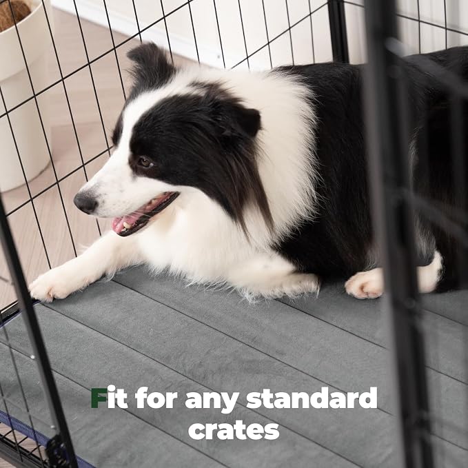 BALANCE Dog Crate Pad, Dog Foam Crate Mat Kennel Pad, Washable Water-Resistant - Image 4