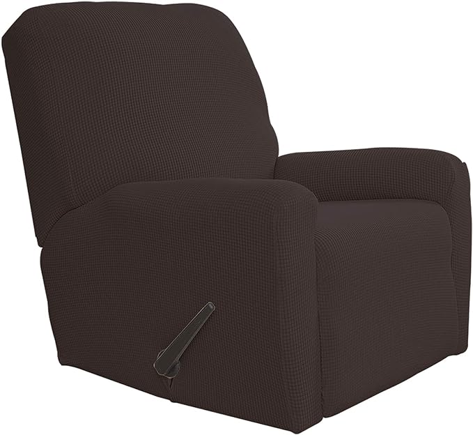 Easy-Going Recliner Stretch Sofa Slipcover Sofa Cover 4-Pieces Furniture by Easy-Going