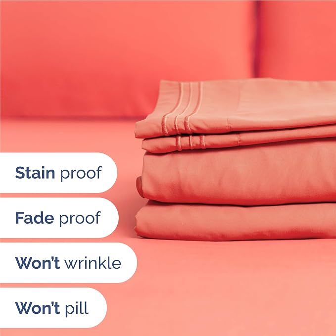 Twin XL Size 3 Piece Sheet Set - Image 5