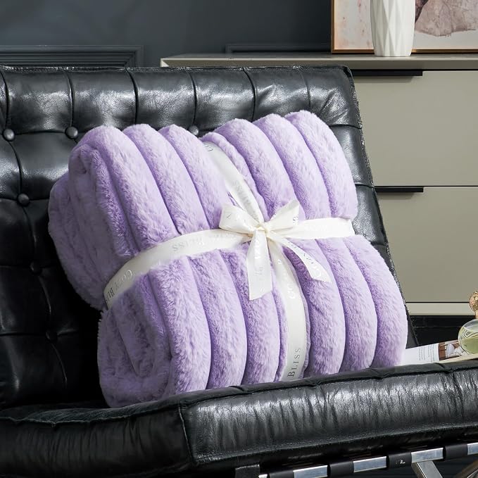 Cozy Bliss Faux Fur Throw Blanket - Image 7
