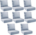 Outdoor Cushion Set for Furniture Patio Furniture, UV Resistant, Water Resistant by PLANNTONNEO