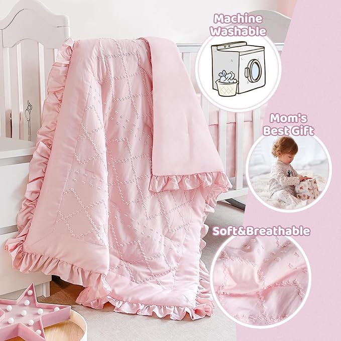 Wowelife Boho Mini Crib Bedding Set - Image 3