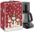 Christmas Coffee Maker Cover, Cute Snowman Coffee Dust Cover, Xmas Mixer by Unknown