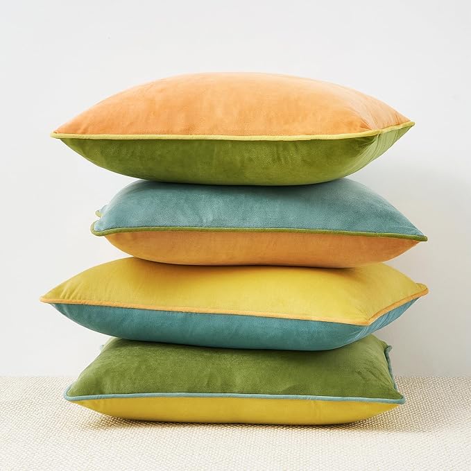 MONDAY MOOSE Decorative Throw Pillow Covers Cushion Cases, Mix and Match - Image 5