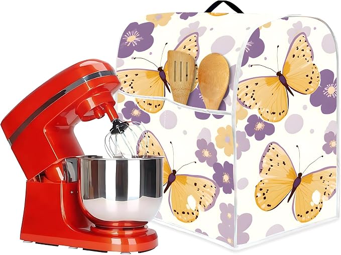 Mixer Dust Cover for 6-8 Qt Stand Mixer, Cloth Cover - Image 5