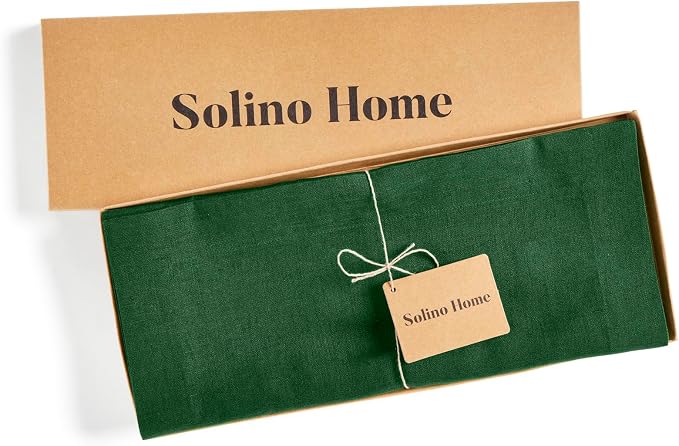 Solino Home Linen Table Runner 72 Inches Long - Image 5