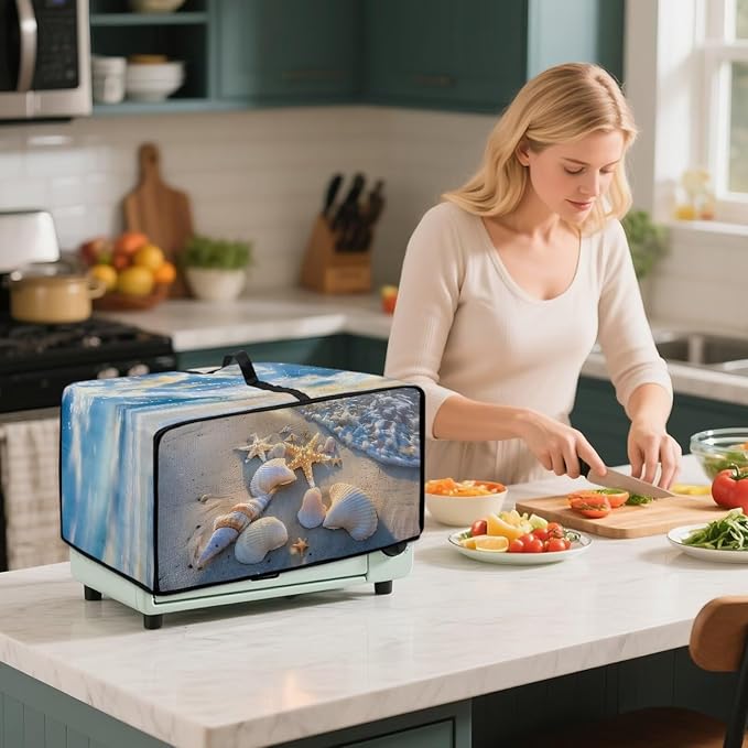 Air Fryer Toaster Oven Cover, Dust-Proof Small Kitchen Appliance Cover - Image 7