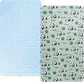 Dot Bassinet Sheet Set 2 Pack Stretch Fitted Cradle Sheets, Ultra Soft by Bilokonda