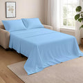 NON Sticky cotton Full Size Sleeper Sofa Sheets, 4 Piece Egyptian Cotton Bed by Non-StickyCotton
