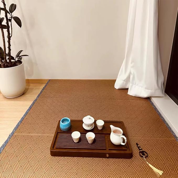 Japanese Traditional Tatami Mattress, Coconut Coir Tatami Mat, Foldable - Image 7