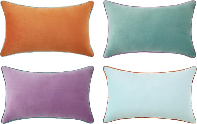 MONDAY MOOSE Decorative Throw Pillow Covers Cushion Cases, Mix and Match by MondayMoose