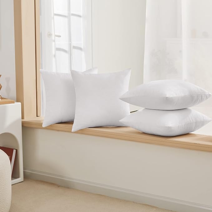 Deconovo Decorative Throw Pillow Covers（Covers ONLY, No Inserts）- Set of 4 Soft - Image 7