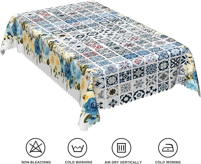 54x70inches Moroccan Tablecloth Oriental Eastern Pattern - Image 6